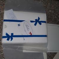 Completo letto matrimoniale in puro lino Bellora