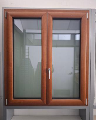 finestra legno alluminio nuova