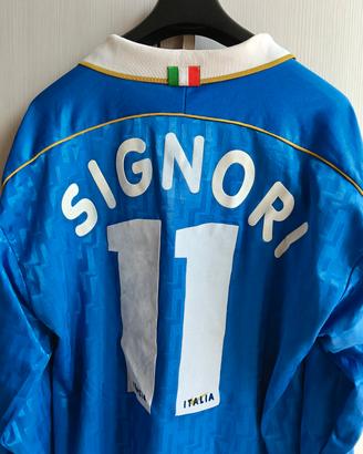 maglia da calcio Beppe Signori Italia