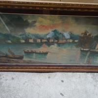 quadro dipinto a mano firmato 