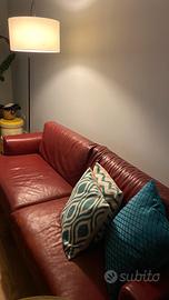 Divano Cassina in pelle Rosso