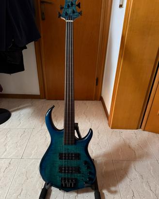 Basso elettrico fretless