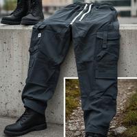 Pantaloni Cargo Streetwear – Grigio Antracite – Mu