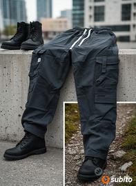 Pantaloni Cargo Streetwear – Grigio Antracite – Mu