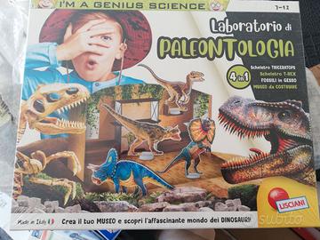 Gioco laboratorio paleontologia 7-12anni imballato