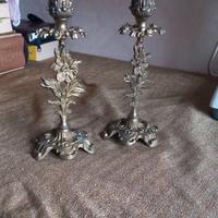 candelabri ottone 