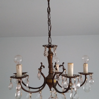 Lampadario modernariato