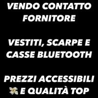 Fornitore di Vestiti, Scarpe e Casse Bluetooth