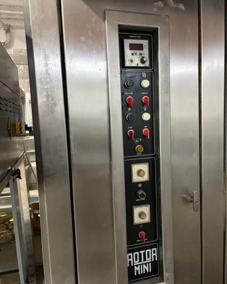 Forno Rotor a gas 18 Teglie