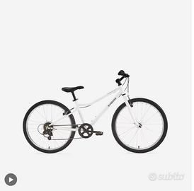 Bici trekking bambino 9-12 anni RIVERSIDE 100 24"