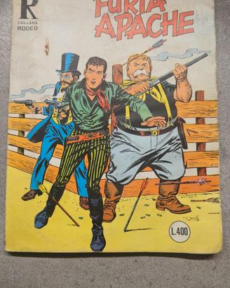 Fumetto Furia Apache 1978