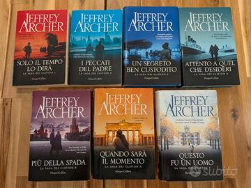 Lotto completo La saga dei Clifton Jeffrey Archer