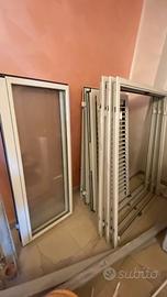 infissi pvc usati e in buone condizioni