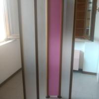 Paravento separè 7 pannelli in vetro  particolare