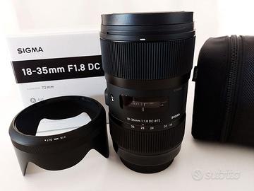 Sigma Obiettivo 18-35 mm F/1.8 AF DC HSM ART SA
