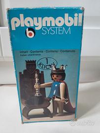 Playmobil 3335 System Regina con trono Vintage OVP