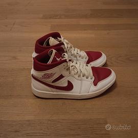 Nike Air Jordan 1 Mid Gym Red White