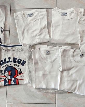 9 Tshirt Miste Bambino 6/14 Anni  Magliette