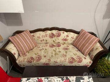 Divanetto vintage in legno massello – anni ’90