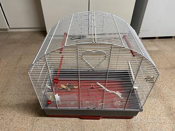 Gabbia per piccoli uccelli (cocorite)