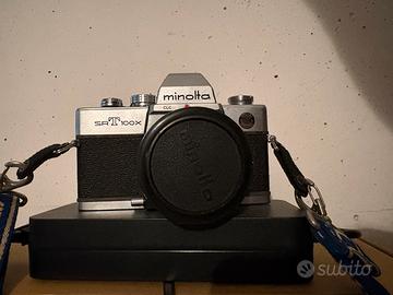 Minolta SRT100X con accessori