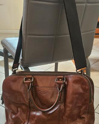 Borsa da lavoro Fossil di pelle