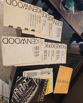 sistema kenwood con vinili