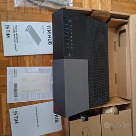 Tim Hub Router 1000 Mega Ftth Fttc fibra mix rame