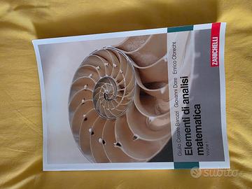 ELEMENTI DI ANALISI MATEMATICA ZANICHELLI
