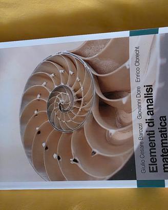 ELEMENTI DI ANALISI MATEMATICA ZANICHELLI