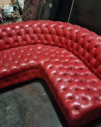 divano chester chesterfield  angolare