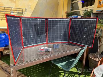 Kit Pannello Solare DOKIO 160W Portatile - NUOVO