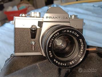 Praktica LTL3 con 35mm F2.8  + Esposimetro Soligor