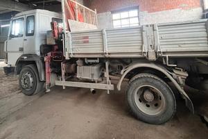 Camion ribaltabile 3,5t con gru