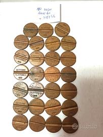 Collezione di 41 gettoni telefonici NO LOGO