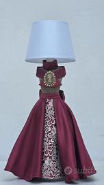 Lampada da Tavolo Elegante Rossa