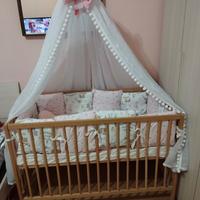  set 5 in 1 per lettino per bambini