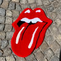 Rolling Stones logo 🤙🏼 tappeto tufting handmade