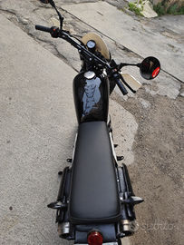 Honda dominator modifica scrambler