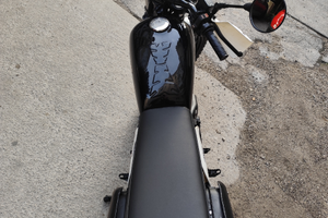 Honda dominator modifica scrambler