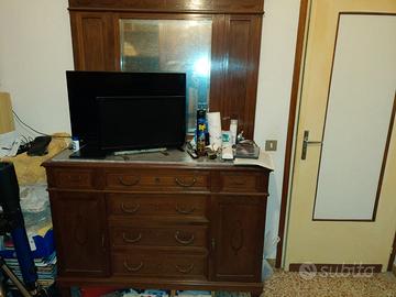 cassettiera con specchio