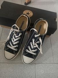 Converse All Star basse colore nero