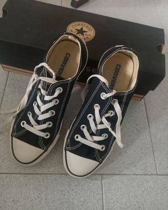 Converse All Star basse colore nero