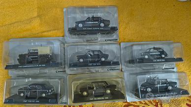 Carabinieri DeAgostini 1:43 - Lotto 7 pezzi