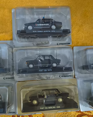 Carabinieri DeAgostini 1:43 - Lotto 7 pezzi