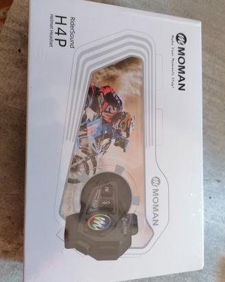 moman auricolare Bluetooth per casco