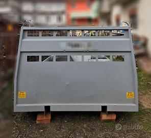 Cassone camion interamente in lega di alluminio