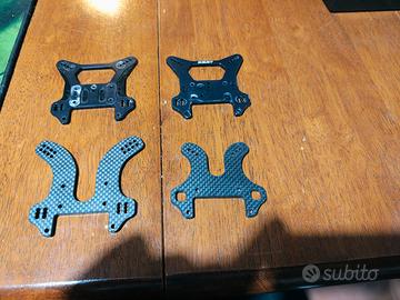 torrette alluminio e carbonio Xray xb8