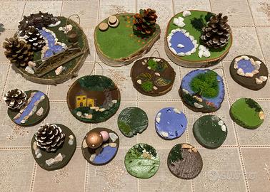 Arredi presepe fatti a mano