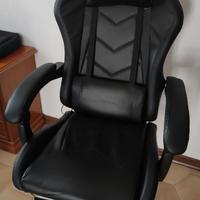 Sedia gaming massaggiante